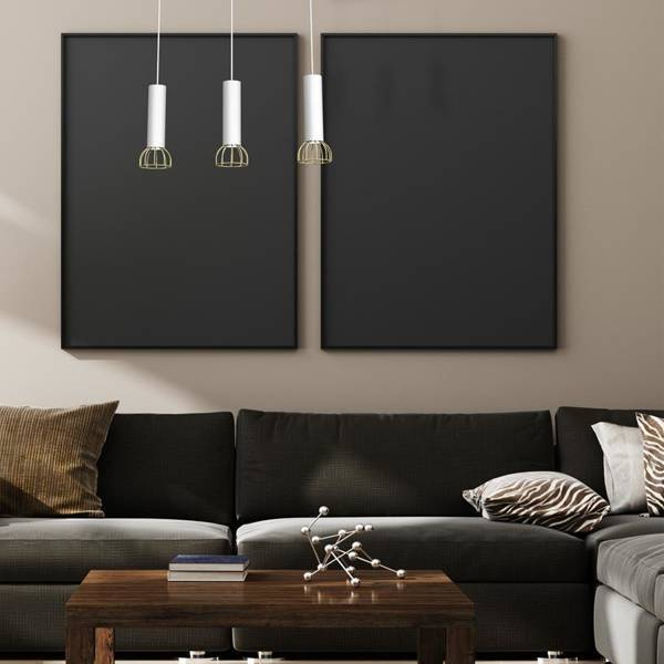 Lampa wisząca DANTE, MLP7255, biały/złoty, 3x8W LED GU10