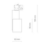 Oprawa oświetleniowa CTLS NEA LED BLACK 20W, 3000K