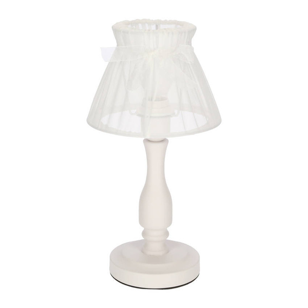 Lampa stołowa/nocna ZEFIR 41-73815 biała 1x40W E27