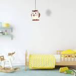 LAMPA WISZĄCA OWL 1XE14 LED ML243