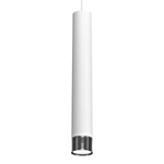 Nowoczesna lampa wisząca DANI WHITE/CHROME 1xGU10 MLP6227