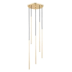 Lampa wisząca ALFA CARMEN ZŁOTA 5xG9 LED 30cm | 63144