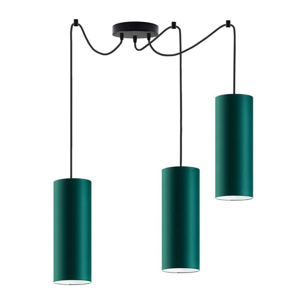 Lampa do pokoju dziecięcego fioletowe abażury typ pająk VIZELA T3