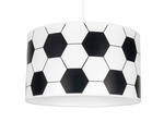 Lampa wisząca do pokoju dziecka z motywem piłki nożnej - średnica 35 cm plus denko maskujące