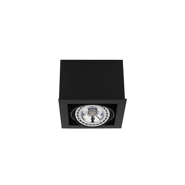 Lampa sufitowa BOX BLACK ES111 