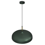 Lampa wisząca LINCOLN, MLP7900, 45 cm, zielony/złoty, 1x60W E27