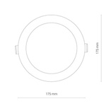 8777 Oprawa oświetl."CL KOS LED 16W, 3000K, IP44"