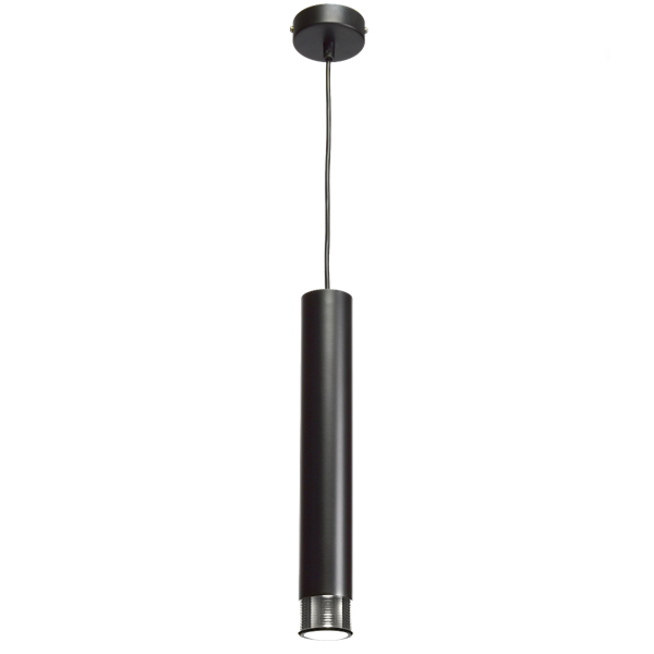 Nowoczesna lampa wisząca DANI BLACK/CHROME 1xGU10 MLP6231