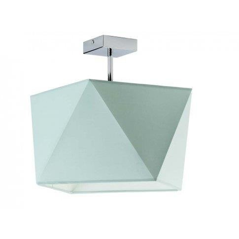 Lampa sufitowa do pokoju dziecięcego miętowa Słodki Diamencik