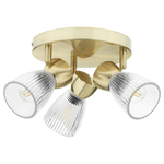 Lampa sufitowa BEST GOLD 3xE14 (round)