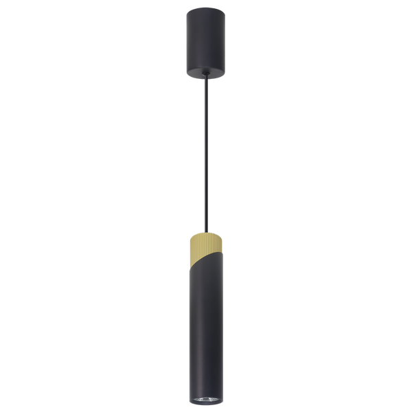 NEO BLACK GOLD LAMPA WISZĄCA 1xGU10