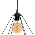 Lampa wisząca BASKET BLACK 1xE27