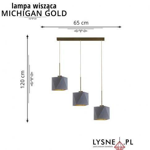 Lampa wisząca MICHIGAN GOLD