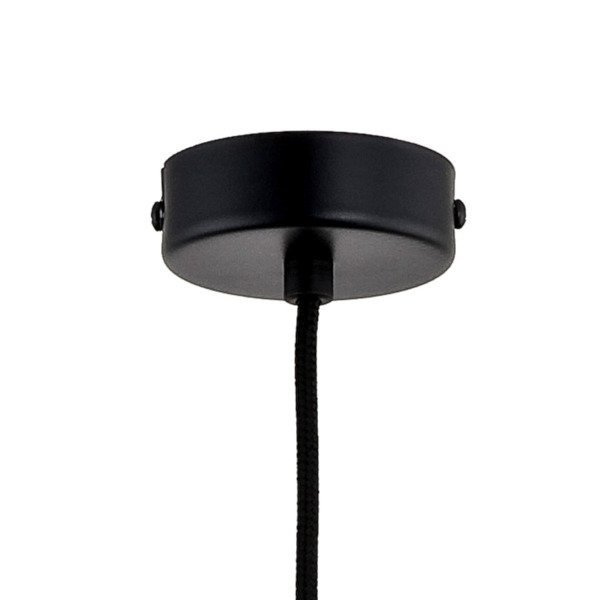 Lampa wisząca zwis MERIN czarny/biały śr. 30cm