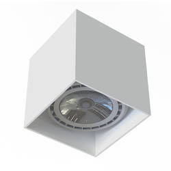 Lampa sufitowa punktowa spot COBBLE I 10W GU10 ES111 75W | biały