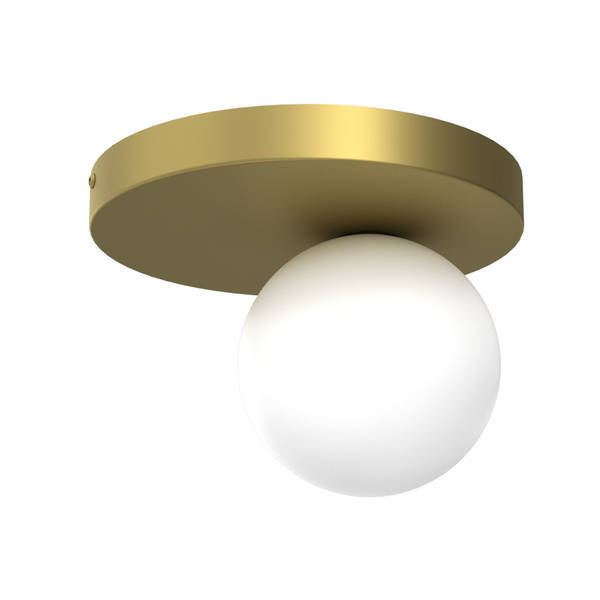Stylowa lampa sufitowa BIBIONE GOLD 1xG9 | Złota