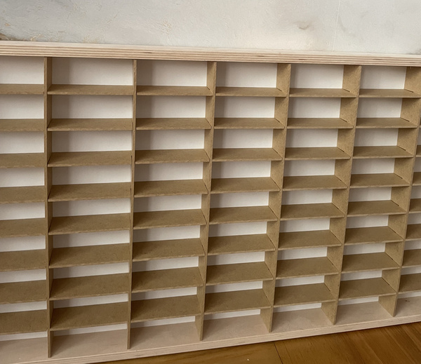 Półka na resoraki Hot Wheels drewniana organizer do pokoju dziecka 72B