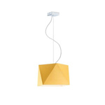 Lampa wisząca do pokoju dziecka miętowa Świetlisty Diamencik
