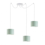 Lampa do pokoju dziewczynki różowa typu pająk Tęczowy Cylinderek