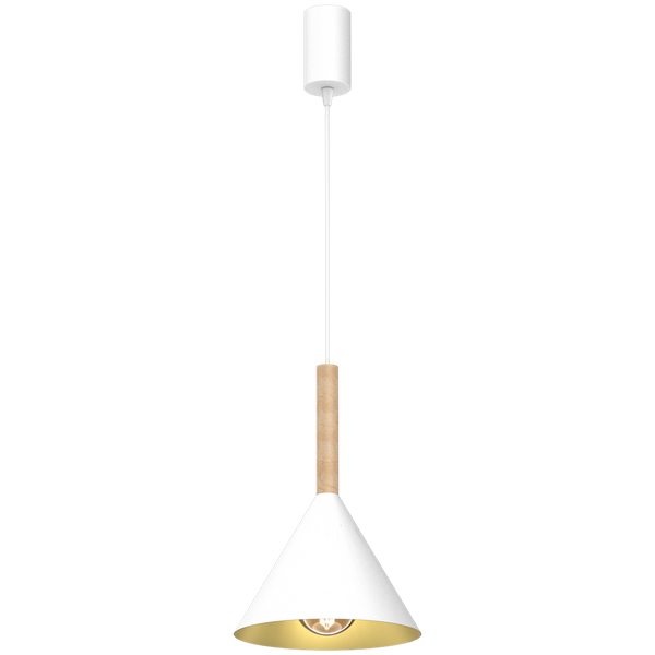 Lampa wisząca PERU WHITE 1xE27