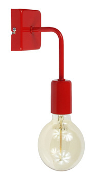  Kinkiet dziecięcy czerwony SQUARE 