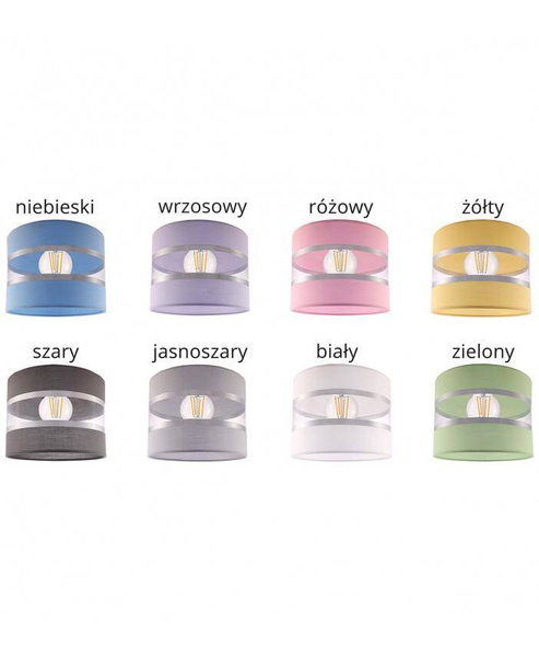  Lampa do pokoju dziecięcego typu pająk, kolorowe abażury