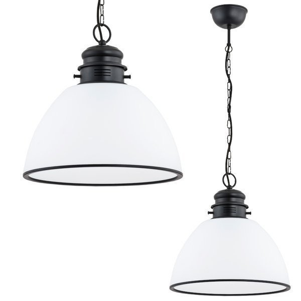 lampa wisząca nad stół Andy czarna śr. 30cm