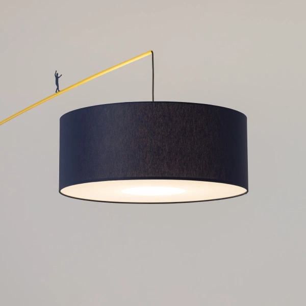 Lampa podłogowa POISE multicolour B E27 wys.230cm dług.255cm przewód 270cm włącznik | 11430