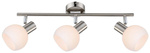 LAMPA ŚCIENNA  CANDELLUX MAURO 93-61607 LISTWA  E14 LED RGB SATYNA NIKIEL Z PILOTEM
