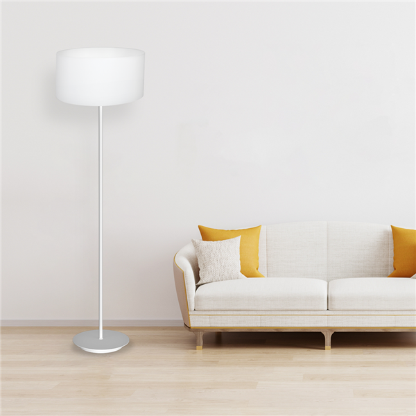 NOWOCZESNA LAMPA STOJĄCA BARI WHITE 1xE27 MLP4682