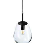 Lampa wisząca PEAR S w nowoczesnym stylu | czarny