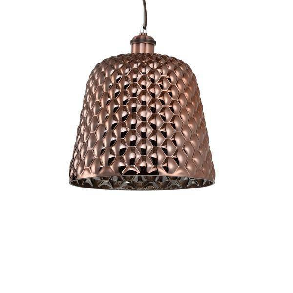 Nowoczesna lampa wisząca RIO miedziany ML5555