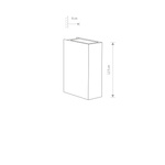 Kinkiet zewnętrzny DRAS LED II