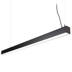 Liniowa lampa wisząca do biura CL OFFICE PRO LED 120 czarna, neutral 4000K szer 121cm