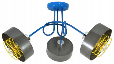 Lampa sufitowa do pokoju dziecka Edison Koszyk Loft