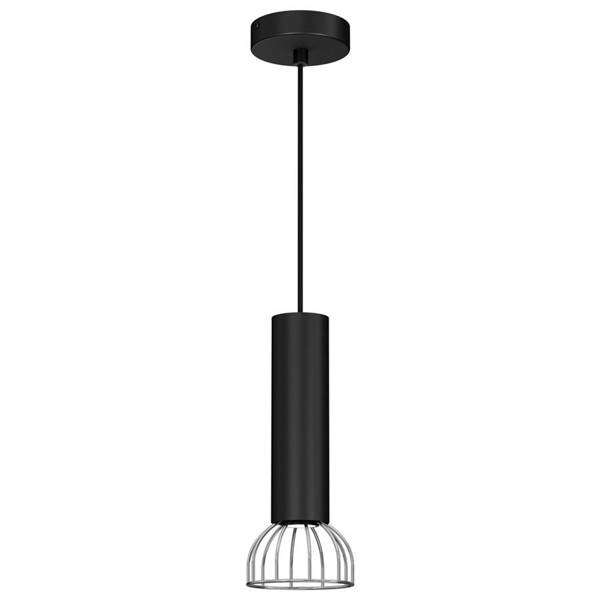 Lampa Wisząca DANTE, MLP7359, czarny/chrom, 1x8W LED GU10