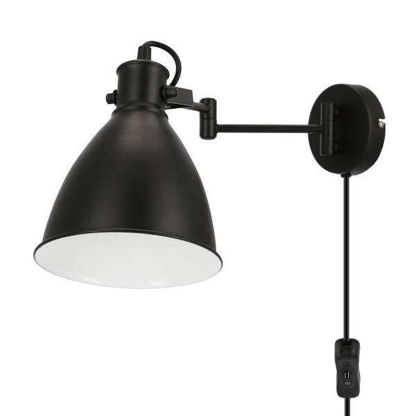 Kinkiet czarny regulowany lampa Espera 21-85238