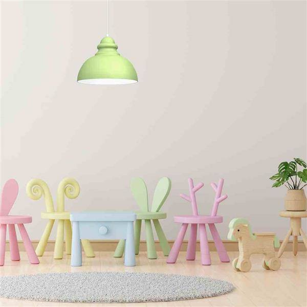Lampa wisząca CORIN PINK 1xE27