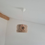 Lampa dla dziecka w stylu Boho Pieski