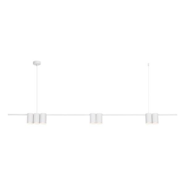 Lampa wisząca (listwa) GENESIS WHITE 7xGU10