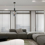 Nowoczesna lampa wisząca ROMA BLACK MLP6484
