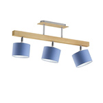Lampa do pokoju dziecięcego miętowe abażury Zaczarowany Cylinderek 