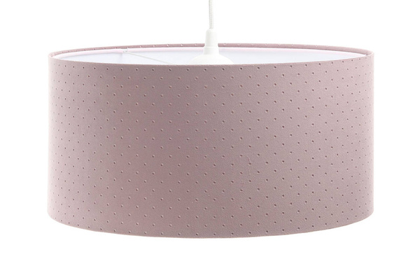 Lampa sufitowa do pokoju dziewczynki różowa duża Jasmine średnica 60 cm