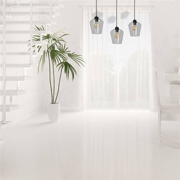 Nowoczesna lampa wisząca listwa SANTIAGO CLEAR MLP6608