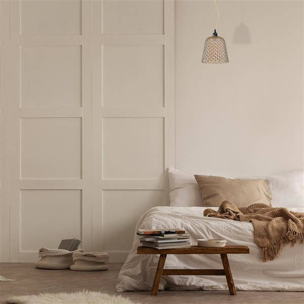 Nowoczesna lampa wisząca RIO bursztynowy ML5554