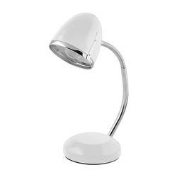 Retro lampka biurkowa POCATELLO E27 18W wys. 36cm | biały
