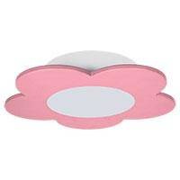 Lampa sufitowa do pokoju dziewczynki różowy plafon Led