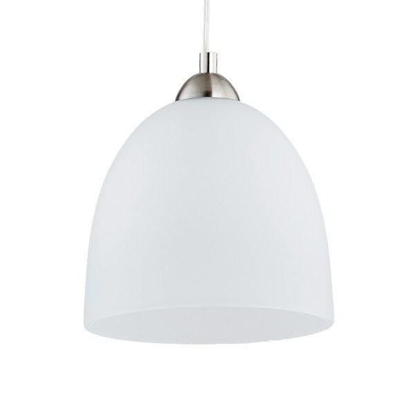 Lampa wisząca zwis DOLOMIT biały/chrom śr. 23cm