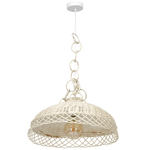 Lampa wisząca VIMINI WHITE 1xE27