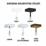 Lampa plafon Diament GOLD 